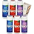 Empire Mercante Mint Set with Healthy Recipe Book works with Spry 100% Xylitol Mints Variety Pack of 6, Sugar-Free, Gluten-Free, Natural, Non-GMO Breath Mints for Oral Health, Gum Care, Dental Defense and Dry Mouth Relief 162g total (270 mints)