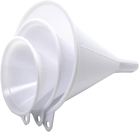 Amazon Com Nopro Plastic Funnel Set Of 3 Kitchen Dining