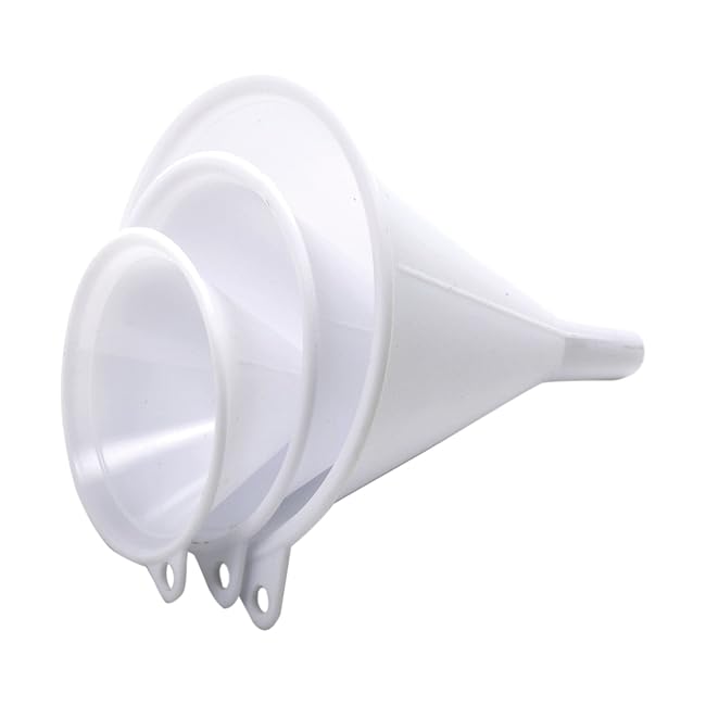Nopro Plastic Funnel, Set of 3