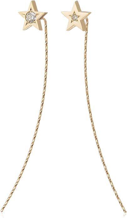 Amazon フェスタリア ビジュソフィア Festaria Bijou Sophia K18イエローゴールド Wish Upon A Starダイヤモンド ピアス 015 ネックレス 通販