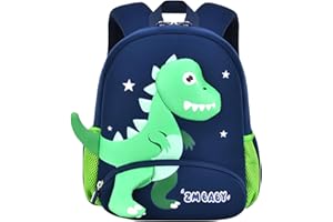 Dinosaur Anti-Lost Backpack for Boys Kindergarten Preschool Bookbag with Safety Leash, Toddler Boys Backpack Daycare Bag, B-D
