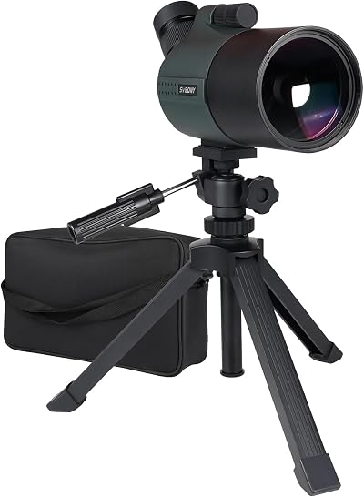 SVBONY SV41Pro Mini Mak Spotting Scope 28-84X80 Angled FMC 1.25" Eyepiece