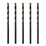 MAXTOOL No.28 5pcs Identical Jobber Length Drills