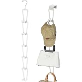 Stylish and Functional Purse Organizer for Wall, Over the Door Purse Organizer, Versatile Purse Rack for Wall - Ideal for Home or Office Use - Extra Accesories for More Options to Organize Your Space