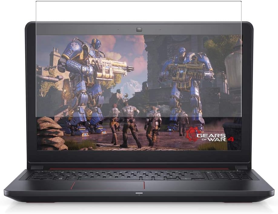 Puccy Tempered Glass Screen Protector Film, compatible with Dell Inspiron 15 5000 Gaming (5577) 15.6