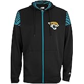 Zubaz NFL Men's Full Zip Team Color Hoodie with Zebra Band Accents (Small - 5XL)