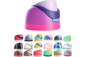 HWHIEUAIK Replacement Lid for Owala Freesip, One Button Water Bottle Top Replacement Cap Compatible with Owala Cup 16oz 24oz 32oz 40oz, Leakproof Lids Accessory，BPA-Free，No Water Leakage