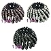 Bird Nest Expanding Tail Hair Bun Holders Grips Claw Rhinestones Hair Accessory