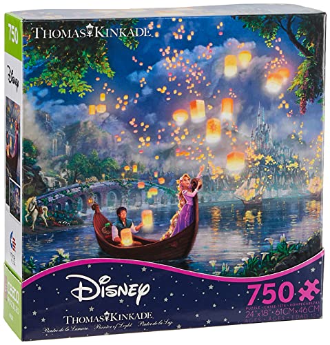 Ceaco - Thomas Kinkade - Disney Dreams Collection - Tangled Starlight - 750 Piece Jigsaw Puzzle