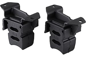 Aublinto Rear Axle Bump Stop Cushion Left + Right 4803660011, 4830660200 Rear Suspension Bump Stop Compatible For 2003-2009 4Runner ;2003-2009 Gx470,Rear Axle Crash Pad