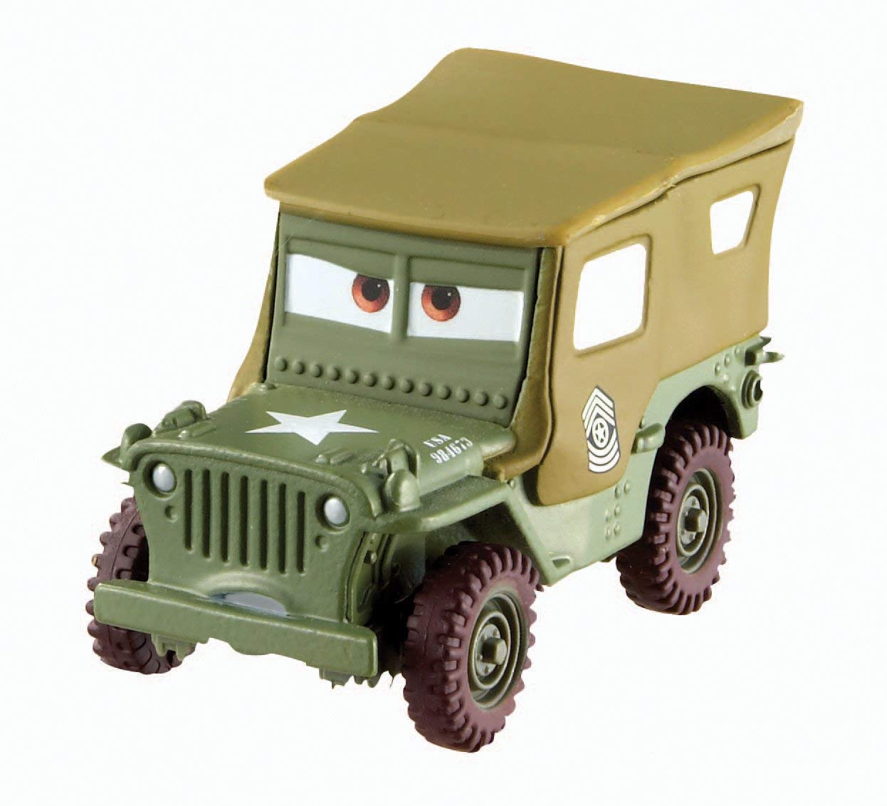 DisneyPixar Cars Sarge Diecast Vehicle Toys & Games DisneyPixar Cars Sarge Diecast Vehicle Toys & Games
