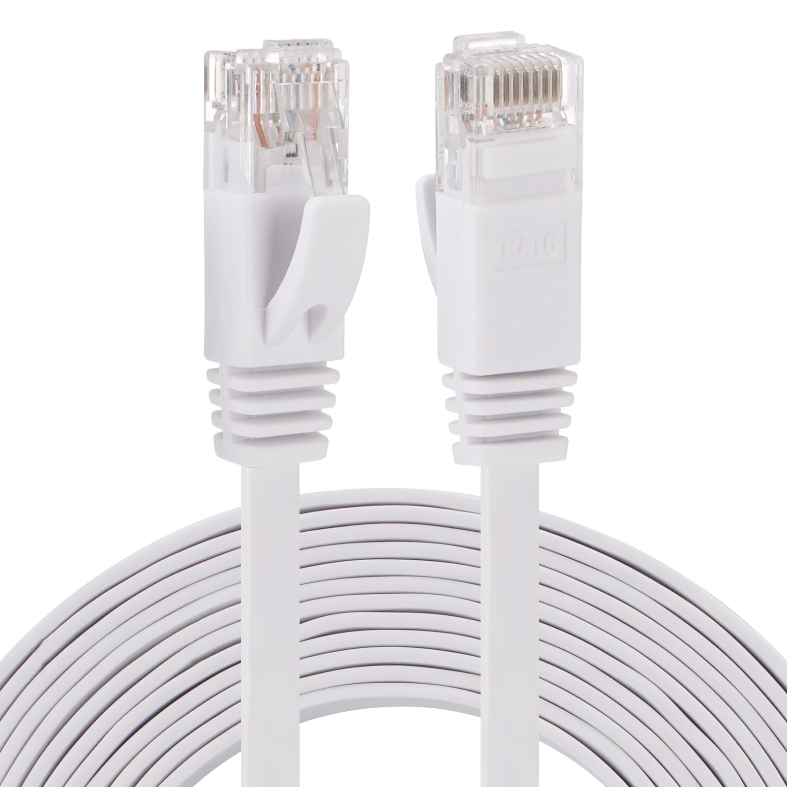 Kaisiyuanlin Cat 6 Ethernet Cable 60ft, Outdoor and Indoor 10Gbps ...