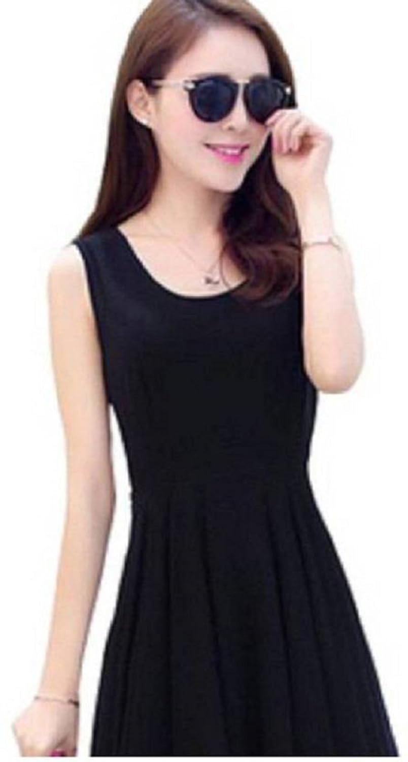 skd fashion women's georgette dress