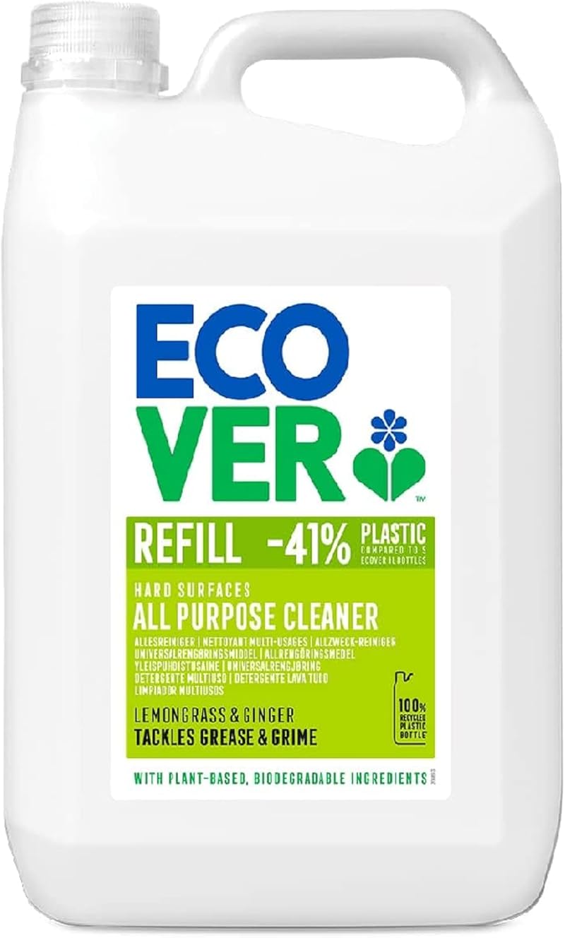 Ecover All Purpose Cleaner Refill 5L Lemongrass Ginger Scent
