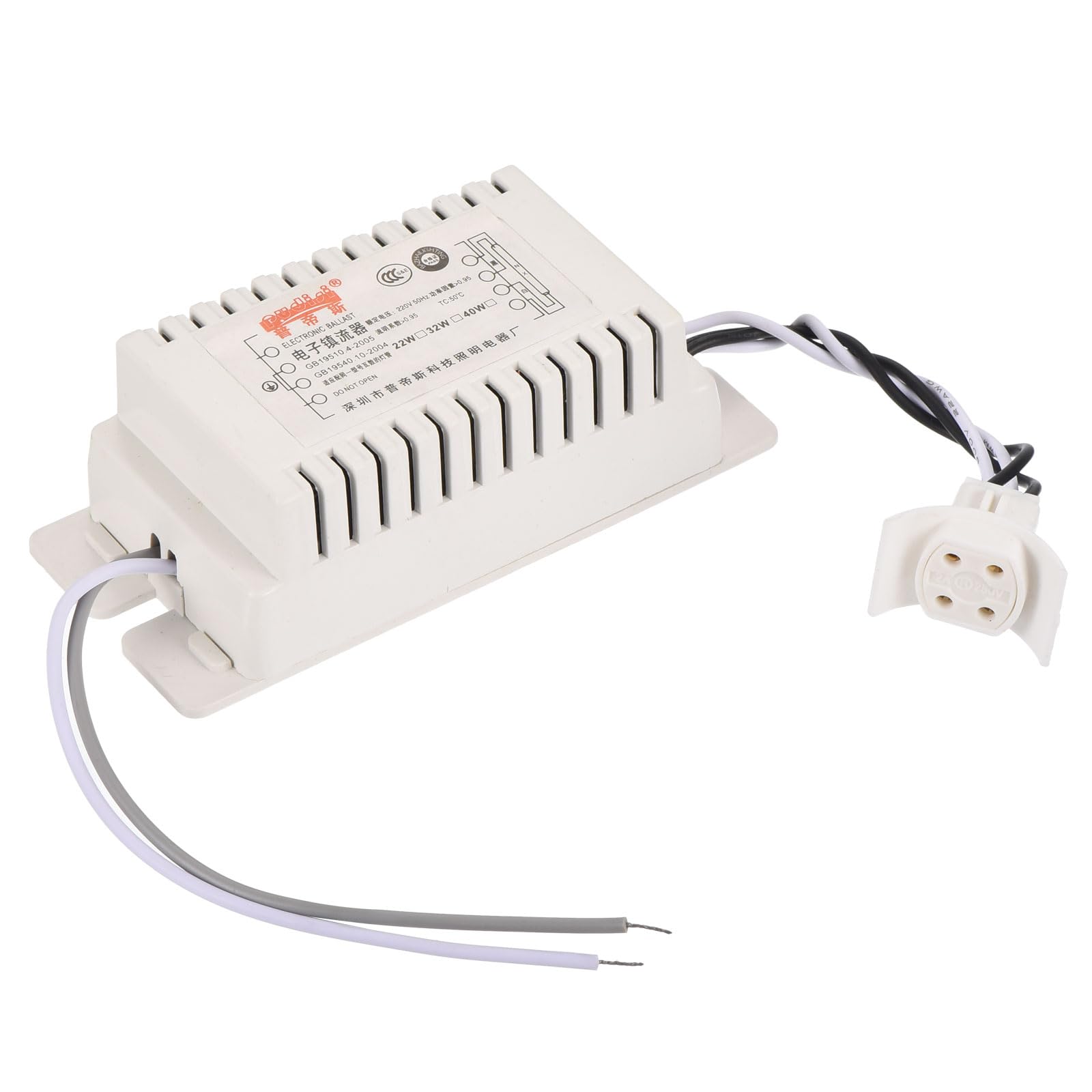 sourcing map Electronic Ballast 220-Volt 22/40-Watt Fluorescent Lamp Ballasts Instant Start Low Profile