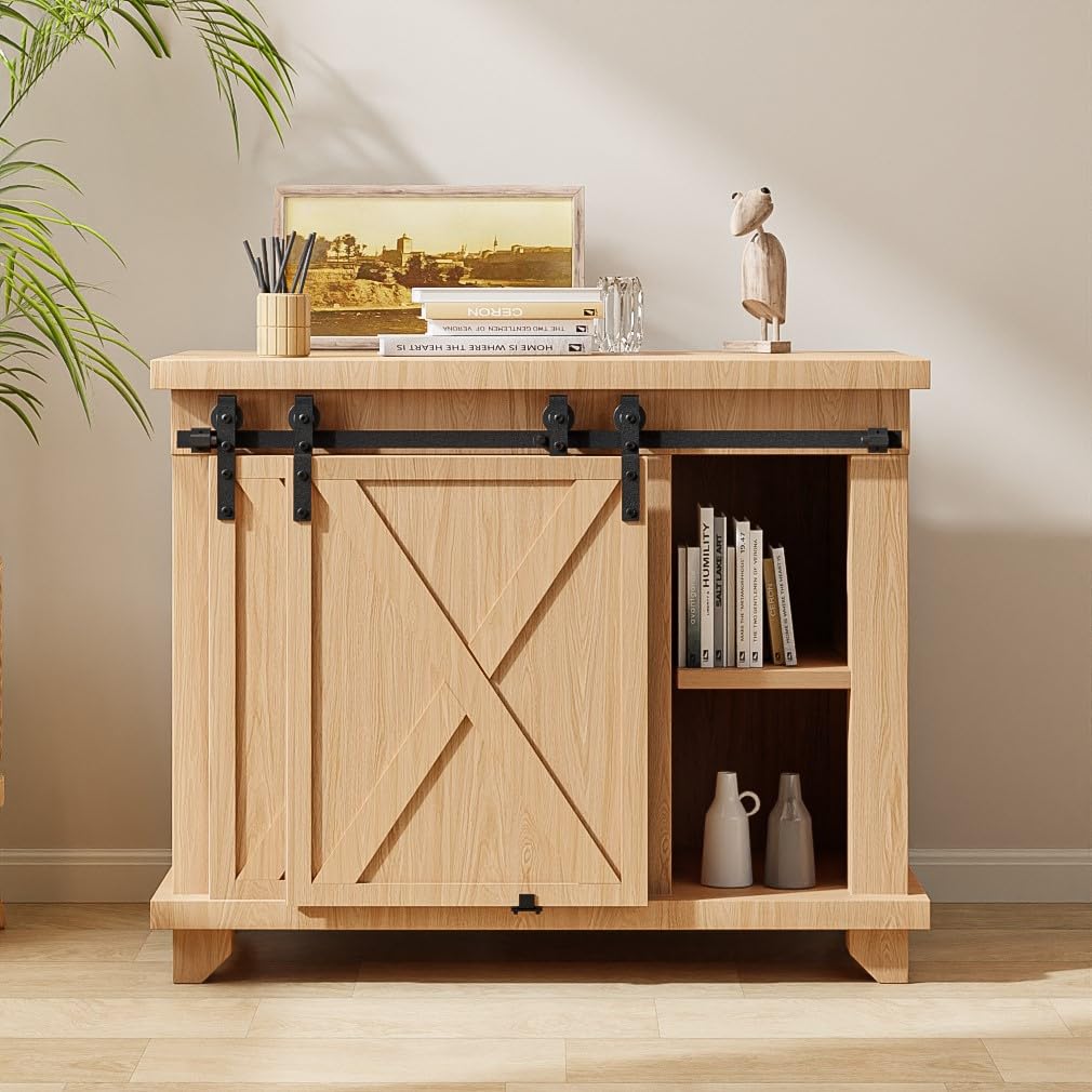 BONIKLUBA 214 cm Mini Rail Sliding Rail Double Kit Sliding Rail Caster System Interior for Bypass Double Sliding Door Closet (No Doors, No Cabinets) (BN-M07DJF-FBA)