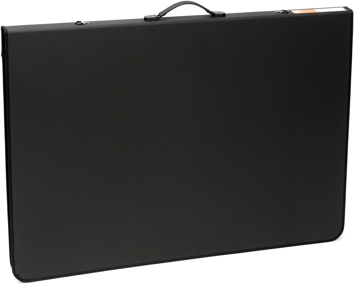 MeMyArt Artist Portfolio Folder/Case Artwork Protection - A1 Size Black. New lightweight design!