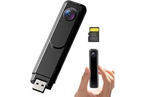 GXSSTO Body Camera with Audio and Video Recording, HD 1080P Body Cam with Back Clip, Small Cameras Portable with Loop Recording, Mini Police Bodycam with 32GB SD Card for Vlogging, Plog, Sports, Traveling