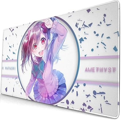 Amazon マウスパッドラブライブ Lovelive 水洗い 超大型マウスパッド ゲーミングマウスパッド 防水キーボードマット 防水 滑り止めベース ステッチエッジ コンピューターとデスク用の超滑な表面 スムーズで軽い操作感 低摩擦 耐久性が強い 特選な水洗い素材