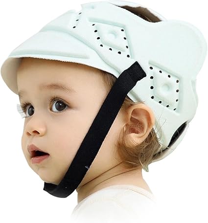 Ultra Leger De Protection Infantile Chapeau De Securite En Mousse Eva Pour Bebe Casque De Securite Anti Cap Bebe Casque De Securite Reglable Amazon Fr Bebes Puericulture