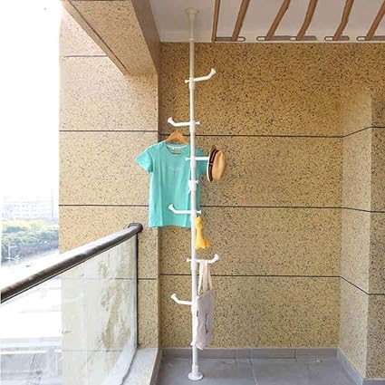 Meiduo Coat Racks Standing Clothes Laundry Drying Rack Grament