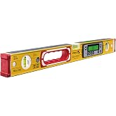 STABILA TECH LEVEL&reg; 196, IP67, with Case, 24 in, Cat. No. 39524 | Digital spirit level with IP67 dust and water protection for accurate readings, includes carrying case