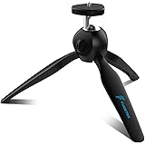 Premium Mini Tripod with phone mount, Fugetek Table Top stand for Gopro, Smartphones, Compact Cameras and DSLRs
