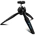 Premium Mini Tripod with phone mount, Fugetek Table Top stand for Gopro, Smartphones, Compact Cameras and DSLRs