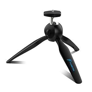 Premium Mini Tripod Phone Mount, Fugetek Table Top Stand Gopro, Smartphones, Compact Cameras DSLRs
