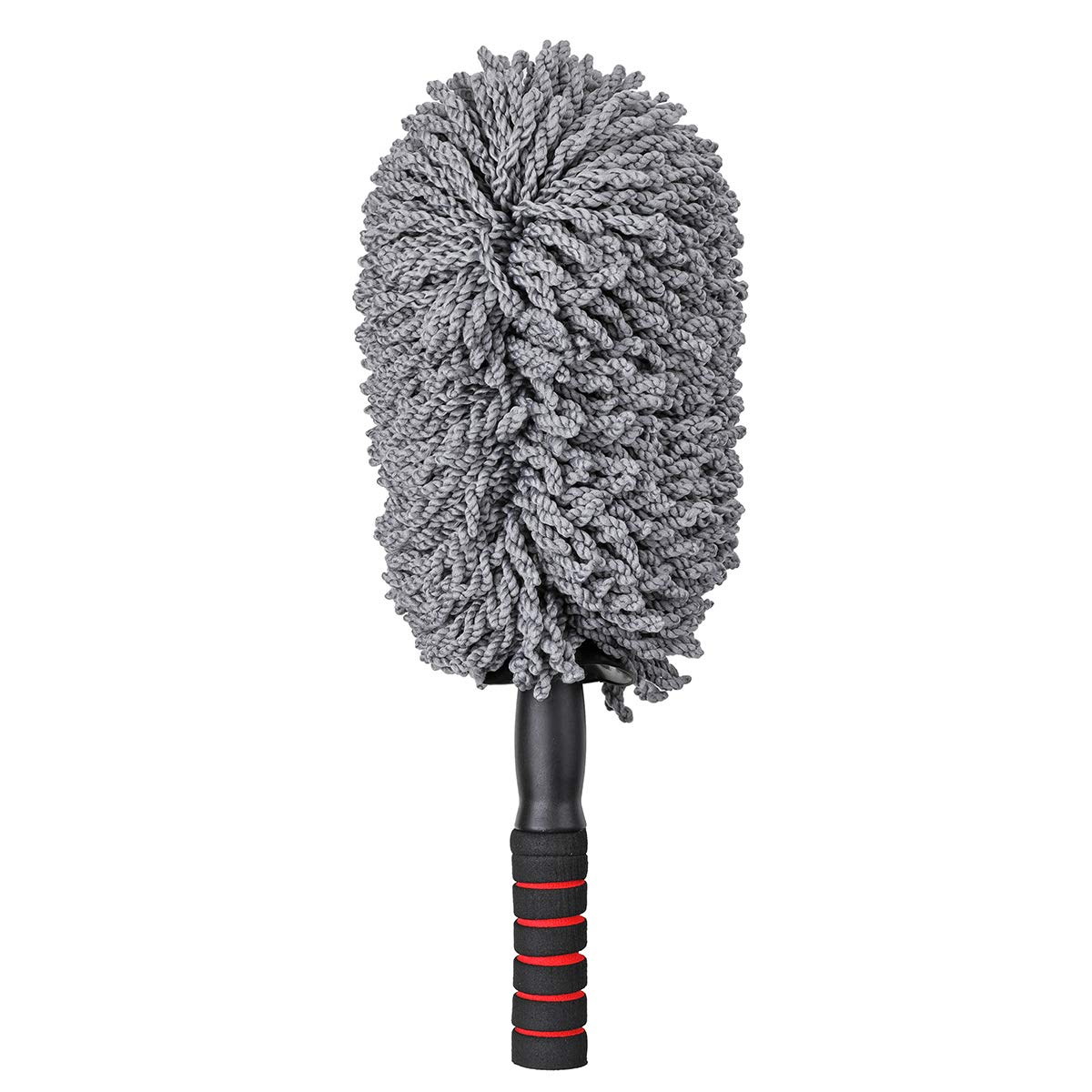 Audew Ultimate Car Duster for Dust and Snow Removing with Telescopic Pole,Exterior and Interior dust Brush for car,SUV,and Home