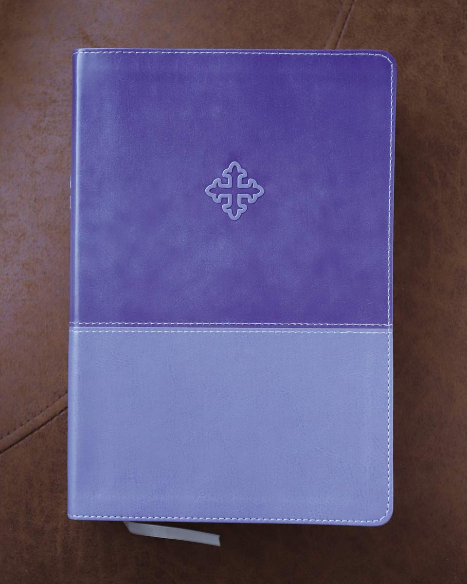 The Amplified Study Bible, Leathersoft, Purple, Thumb Indexed The Amplified Study Bible, Leathersoft, Purple, Thumb Indexed Imitation Leather