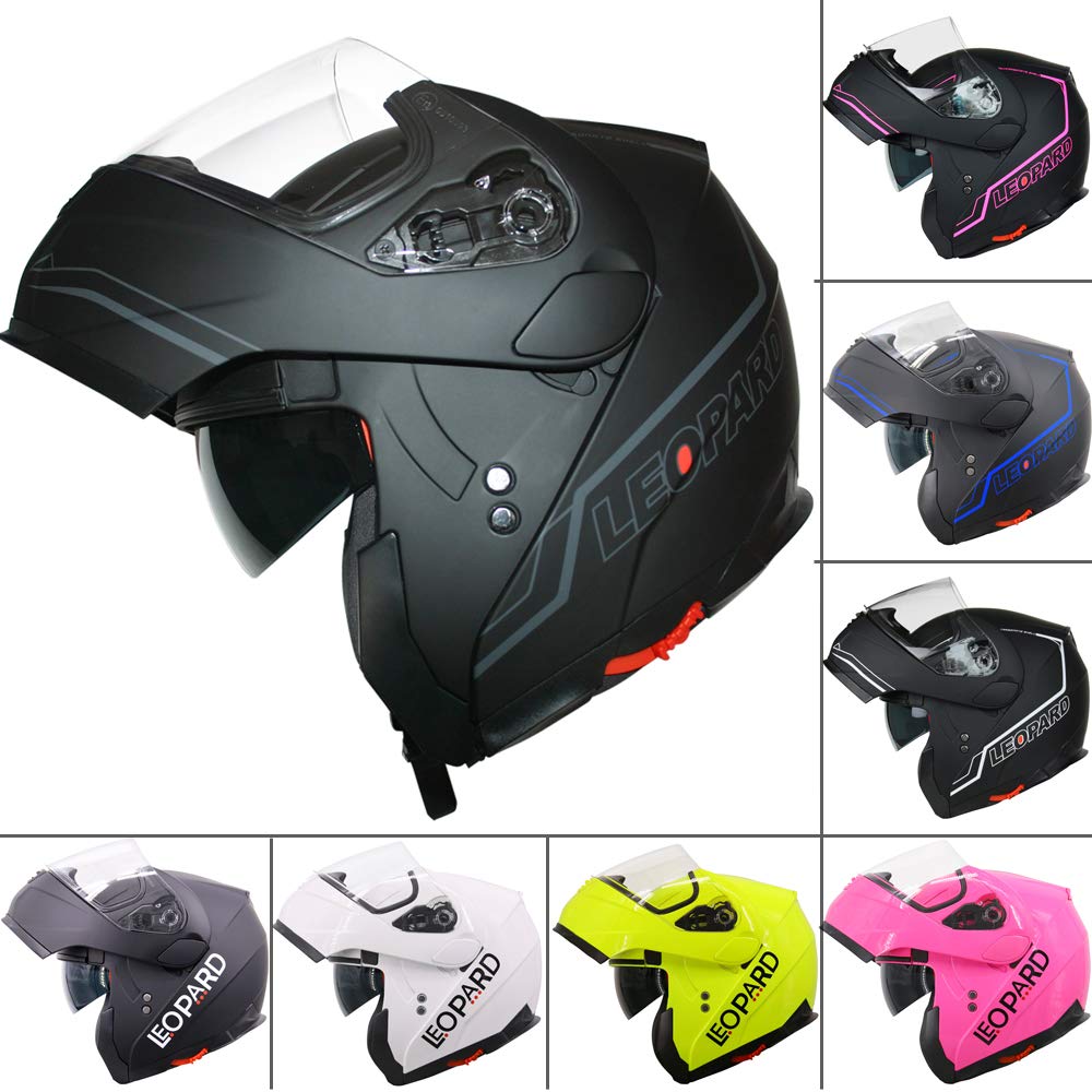 Casco De Motocicleta De Cara Completa Con Doble Visera Para Adultos, Casco Modular Integrado, Abatible, De Cara Completa, Casco De Motocicleta, Scooter, Ciclomotor, Casco Fresco De Verano Para Adultos
