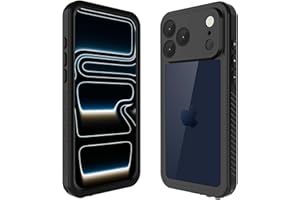 Lanenas for iPhone 17 Pro Max Case, iPhone 17 Pro Max Waterproof Case with Built-in Screen Protector, Full Body Dustproof Sho