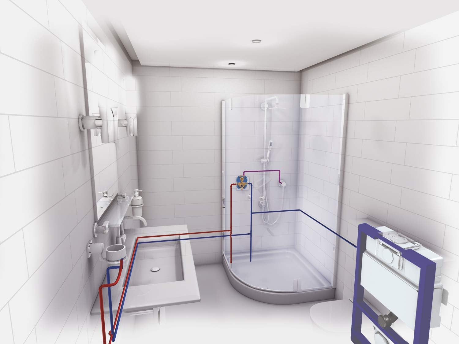 GROHE 38526000, Blue, 0,82 m - Image 3