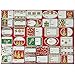 Gift Boutique 180 Self Adhesive Tags Stickers Labels for Wrapping Holiday Present in 60 Elegant Designs