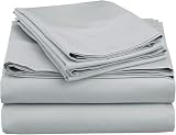 MOONLIGHT20015 Double Duvet Cover Set Silver Solid Soft Bedding 200x200 view 8
