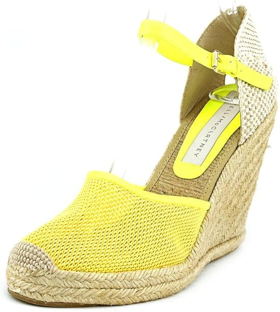 yellow platform women's shoes