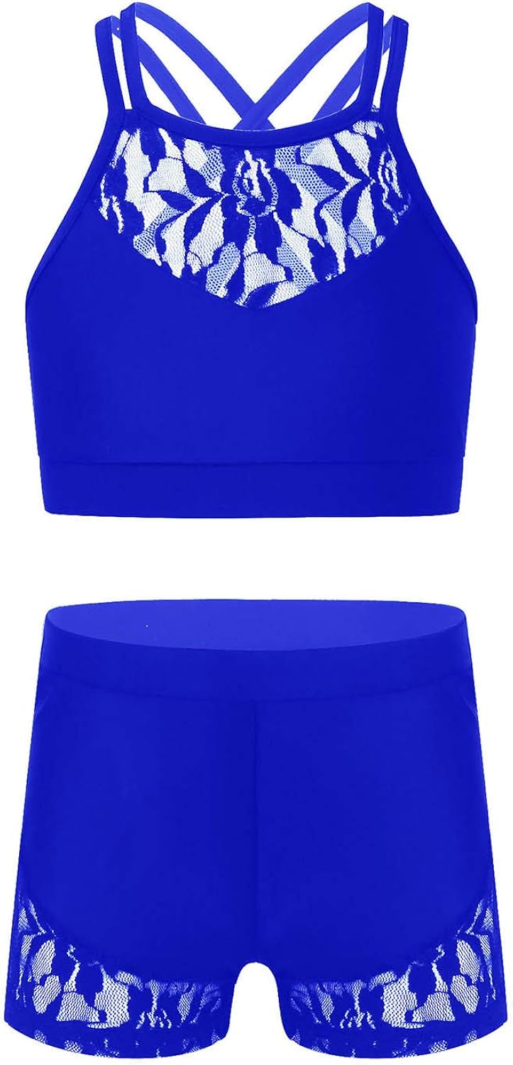 SXSHUN Mädchen Jogginganzug 2-teilig - Sportset Für Kinder