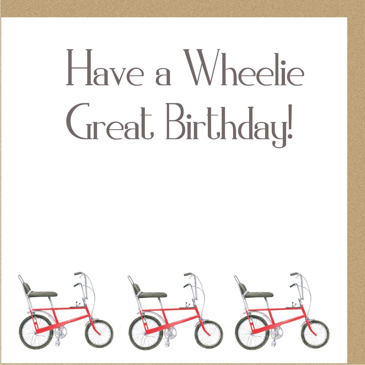 Bike Bicycle Birthday card