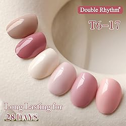 Double Rhythm 6 Pcs 15 ML Gel Polish Set Same Color