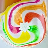 ZIMPLI Large Star Baff Bombz Bath Bomb Kids Rainbow Fizz Vegan Friendly view 2