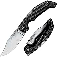 Cold Steel Voyager Large 4" AUS10A Clip Point Razor-Sharp Blade 5.25" Griv-Ex Handle Everyday Carry Tactical Folding Knife, Boxed