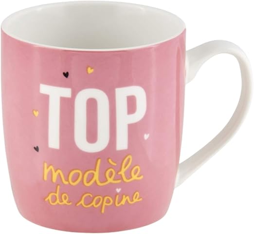 Derrière la porte - Taza con caja de regalo, diseño de pareja: Amazon.es: Hogar