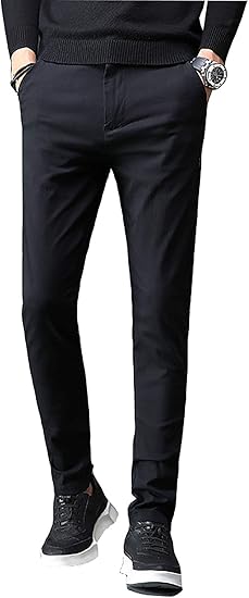 Amazon Co Jp ズボン メンズ スキニーパンツ スーパーストレッチ スウェットズボン 細身デザイン 大きいサイズ 無地 服 ファッション小物