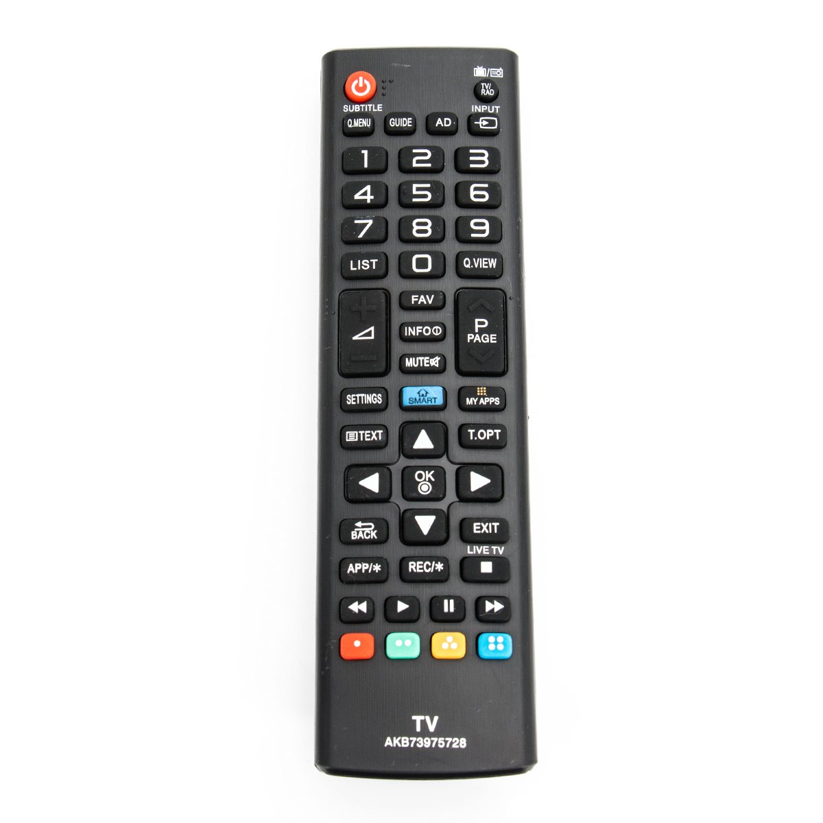VINABTY AKB73975728 Replace Remote Control For LG 32LB570V 32LB580V 42LB570 42LB585V 42UB820 47LB570 50LB610V 55LB580V 55UB830V 60LB610V 32LN5758 39LN5758 50LB580 50LN5708-ZA 50LN5758 60LN575S 65LA965