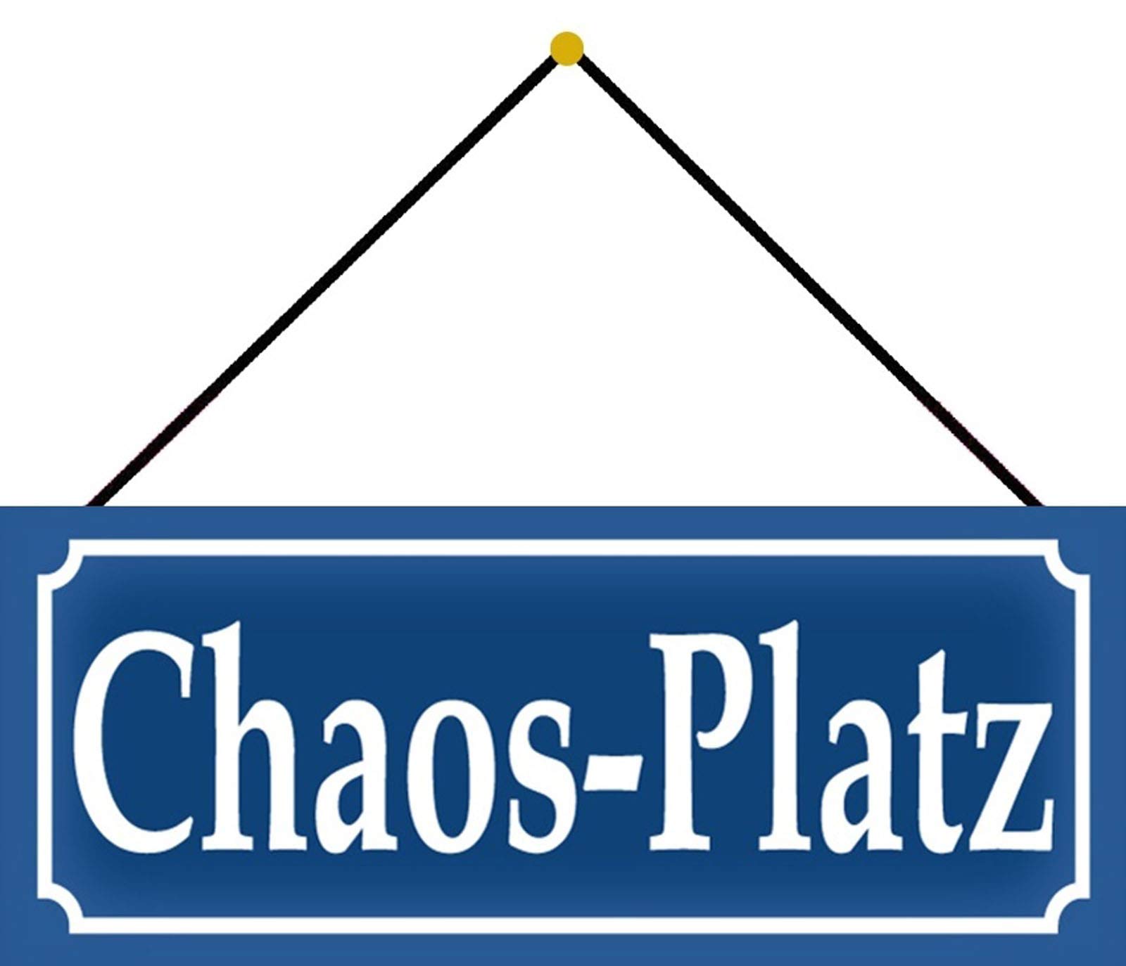 Schatzmix Tin-Plate Sign, Sheet metal, Multicoloured, 27x10 cm