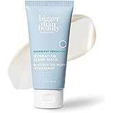 Bigger Than Beauty Skincare Overnight Sensation Hydrating Sleep Mask, Hydration Mask with Vitamin C, Hyaluronic Acid & Melatonin for Women, for All Skin Types, Night Time Skin Care Routine, Vegan
