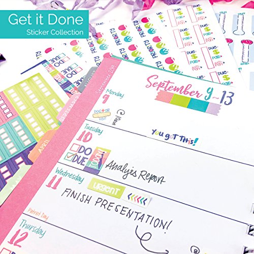 image for Denise Albright Planner Stickers Variety Set (Qty 342) with Checklists