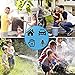 MTNZXZ Garden Hose, Newest 75 FT Expandable Heavy Double Latex Flexible Hose - 9-Pattern High Pressure Water Spray Nozzle. Suitable for Wash Cars, Clean Walls, Watering Lawns and Garden Plants, etc.