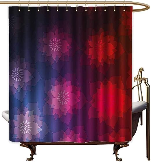 Amazon Com Starsart Bathroom Shower Curtains Sets Complete Mats